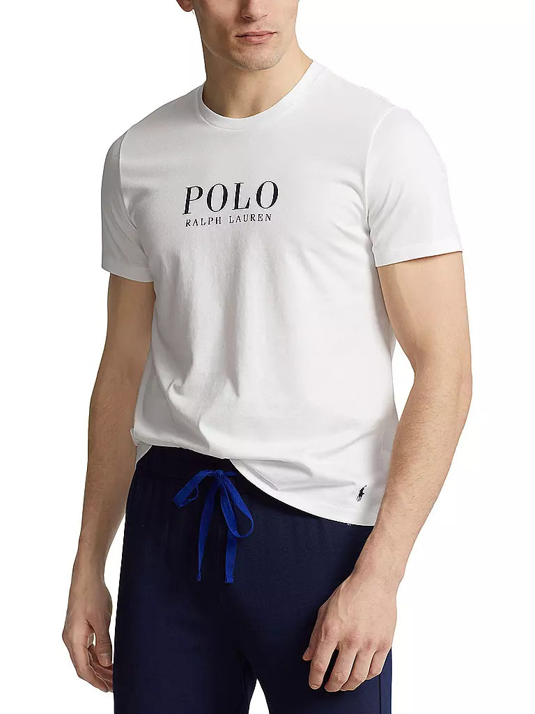 POLO RALPH LAUREN | Loungewear Shirt  | weiss