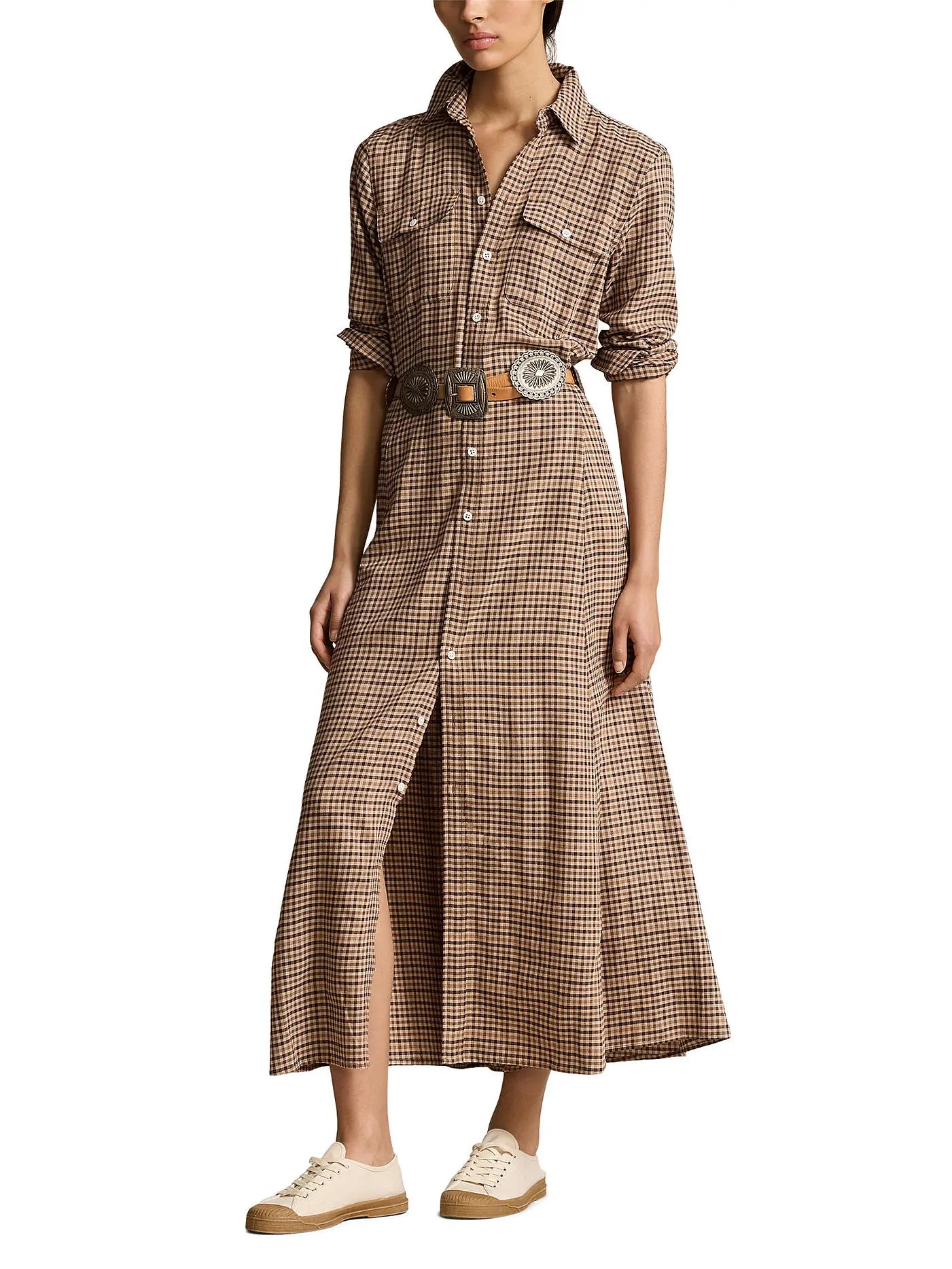 POLO RALPH LAUREN | Maxikleid DAPHNE | beige