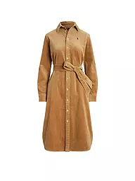 POLO RALPH LAUREN | Midikleid  | camel