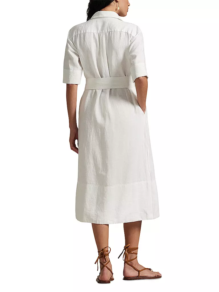 POLO RALPH LAUREN | Midikleid  | weiss