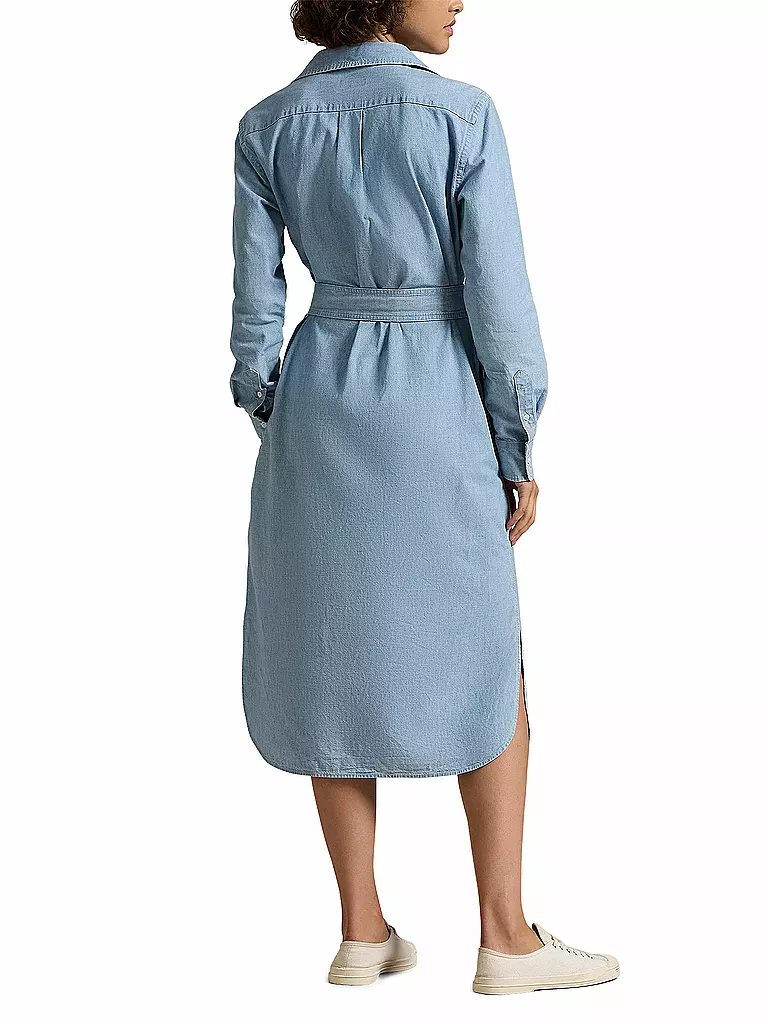 POLO RALPH LAUREN | Midikleid | blau