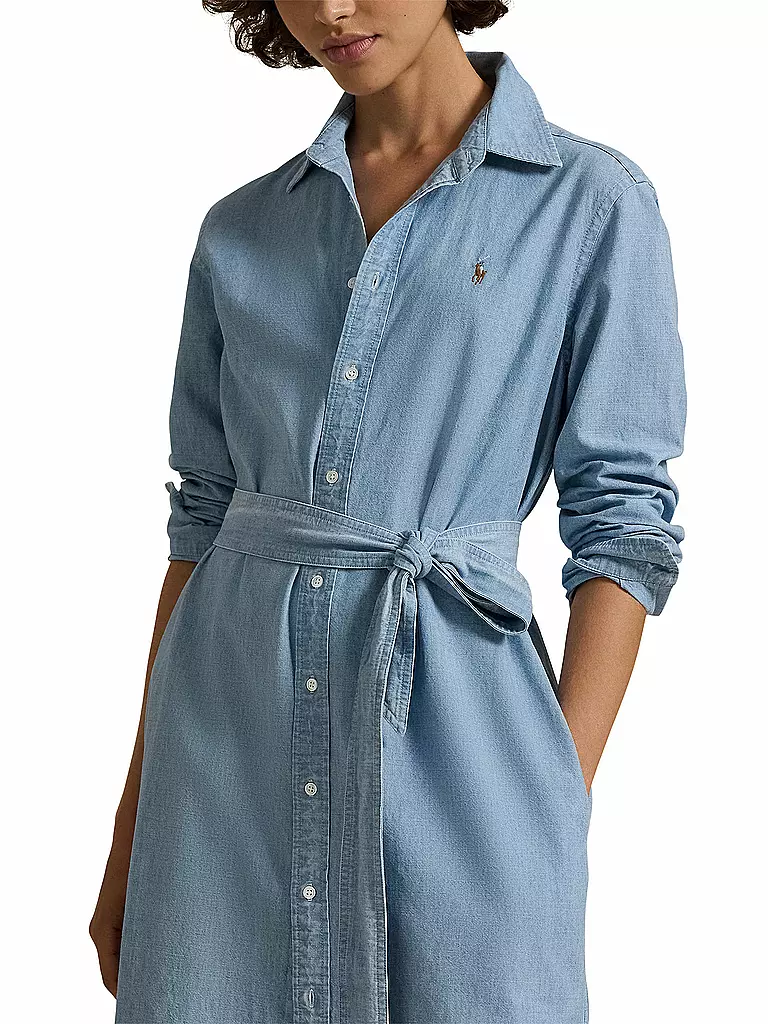 POLO RALPH LAUREN | Midikleid | blau