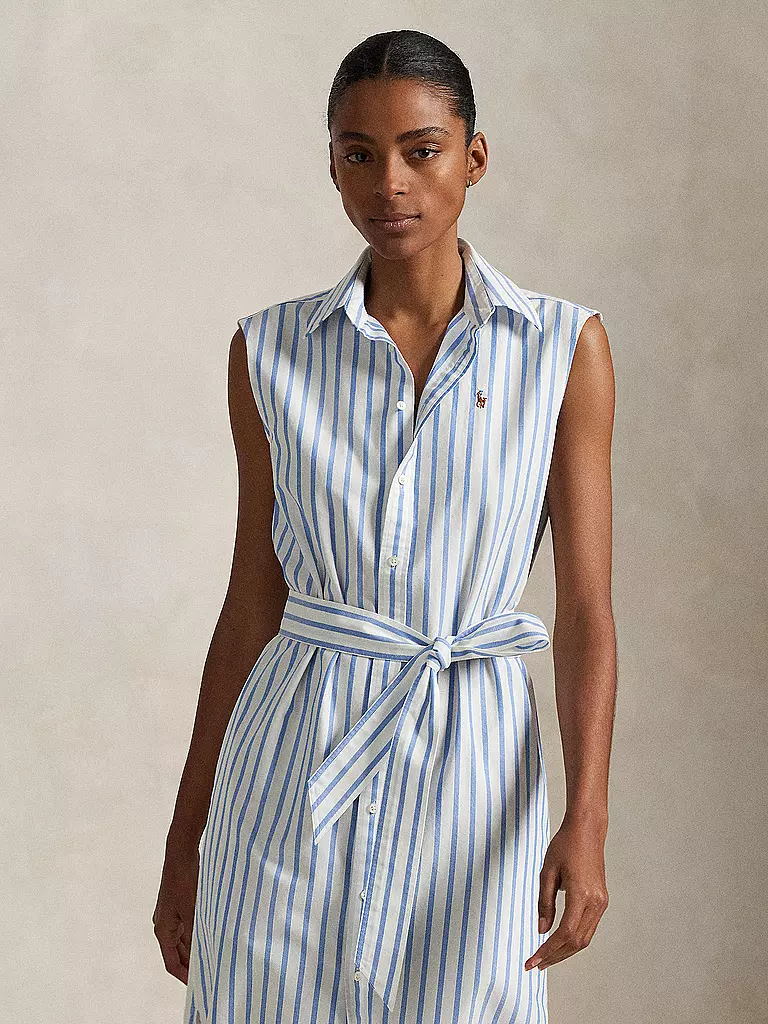 POLO RALPH LAUREN | Midikleid | blau
