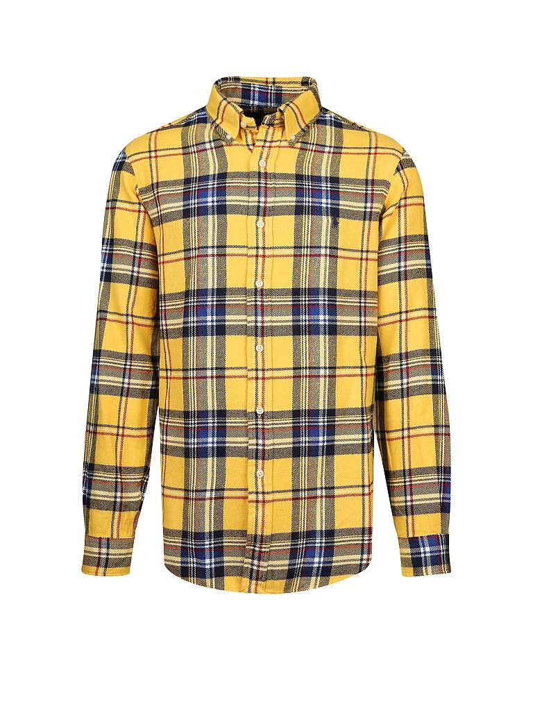 POLO RALPH LAUREN | Overshirt - Flanellhemd Custom-Fit | gelb