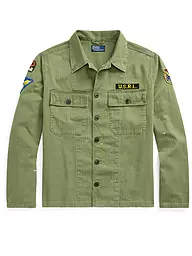 POLO RALPH LAUREN | Overshirt  | olive
