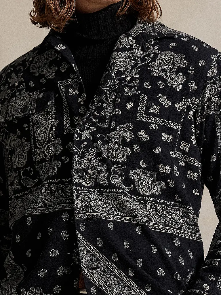 POLO RALPH LAUREN | Overshirt  | schwarz