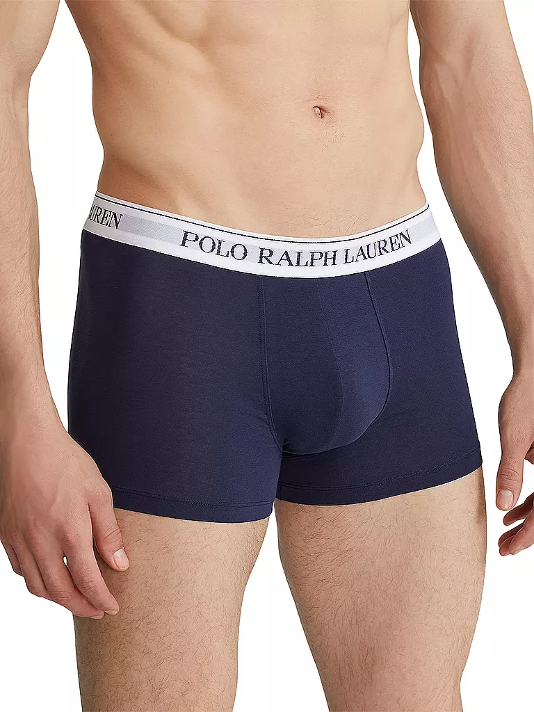 POLO RALPH LAUREN | Pants 3-er Pkg blau gemustert | dunkelblau