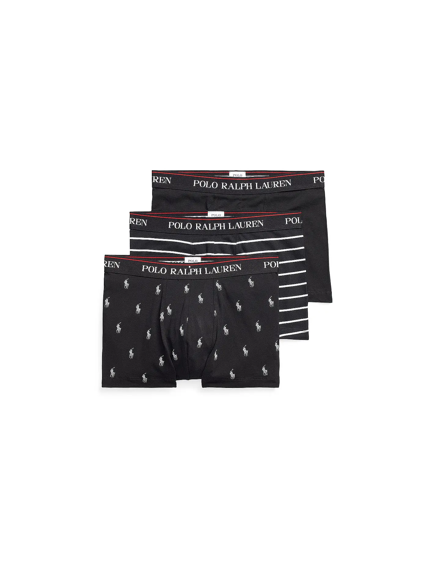 POLO RALPH LAUREN | Pants 3er Pkg nvy aop | schwarz