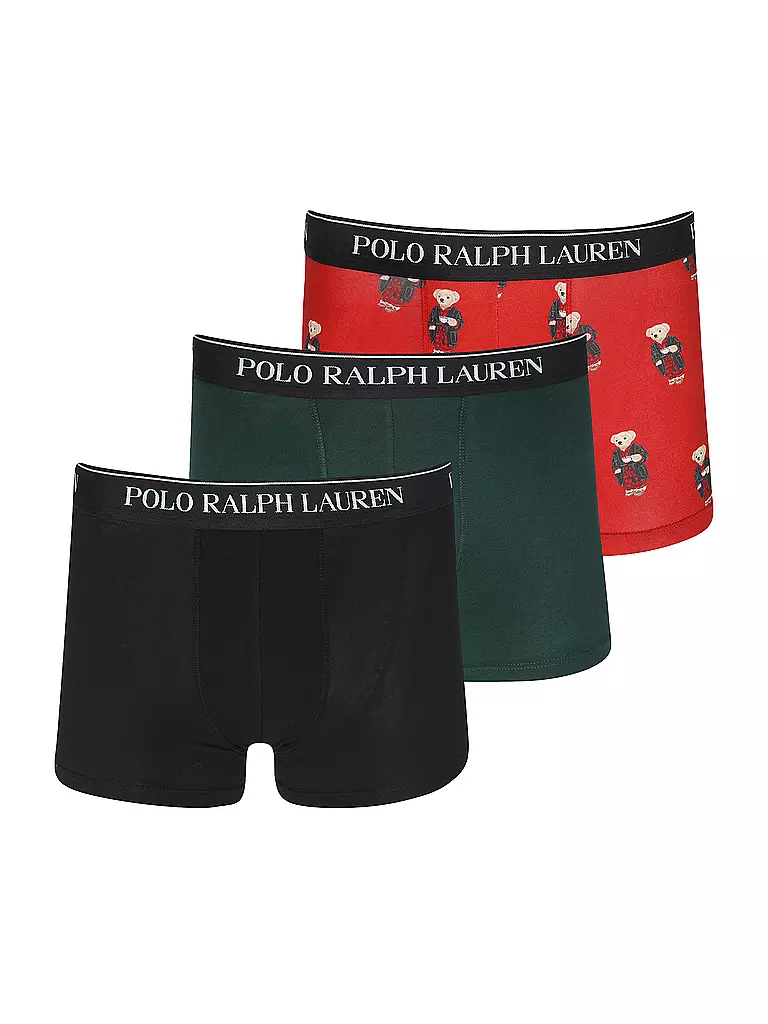 POLO RALPH LAUREN | Pants 3er Pkg red aop vin | bunt