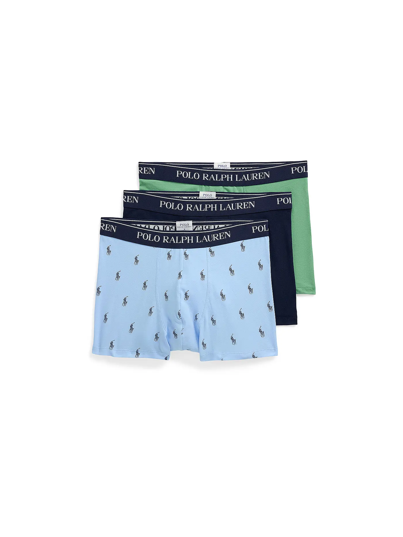 POLO RALPH LAUREN | Pants 3er Pkg nvy aop | hellblau