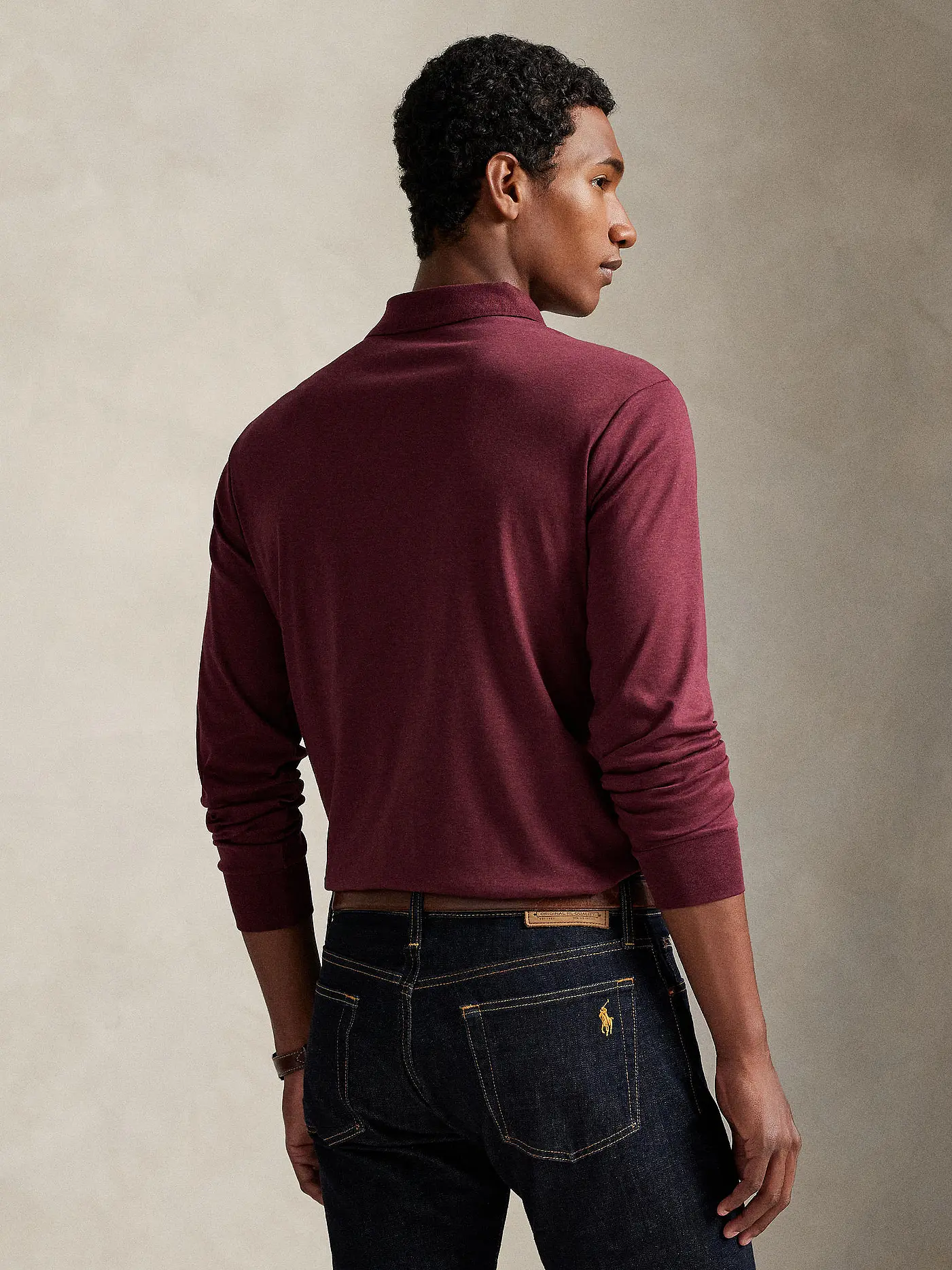 POLO RALPH LAUREN | Poloshirt  | dunkelrot
