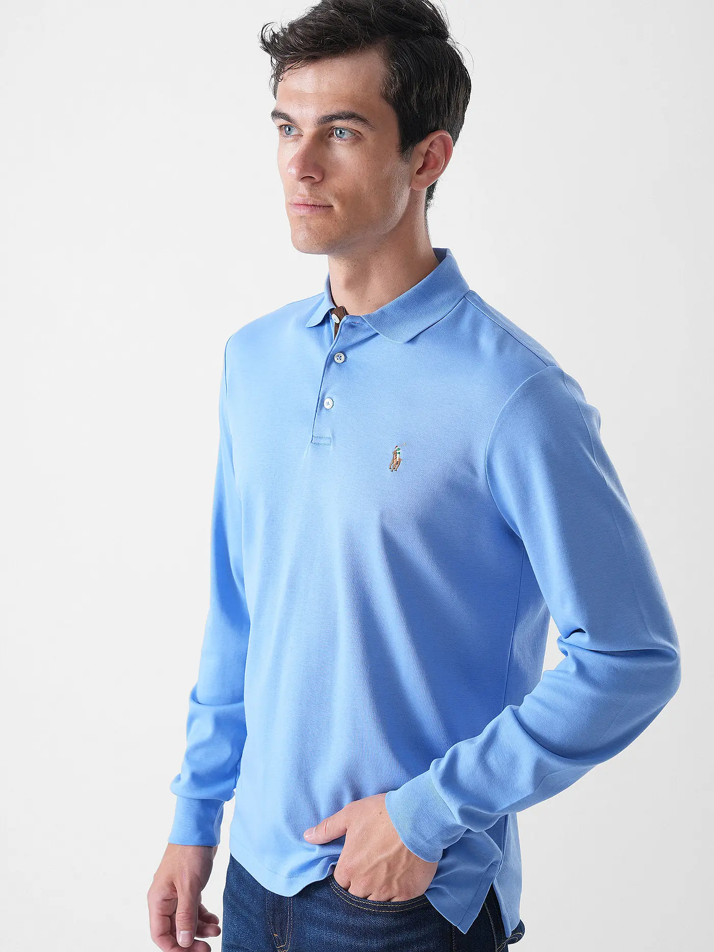 POLO RALPH LAUREN | Poloshirt  | hellblau