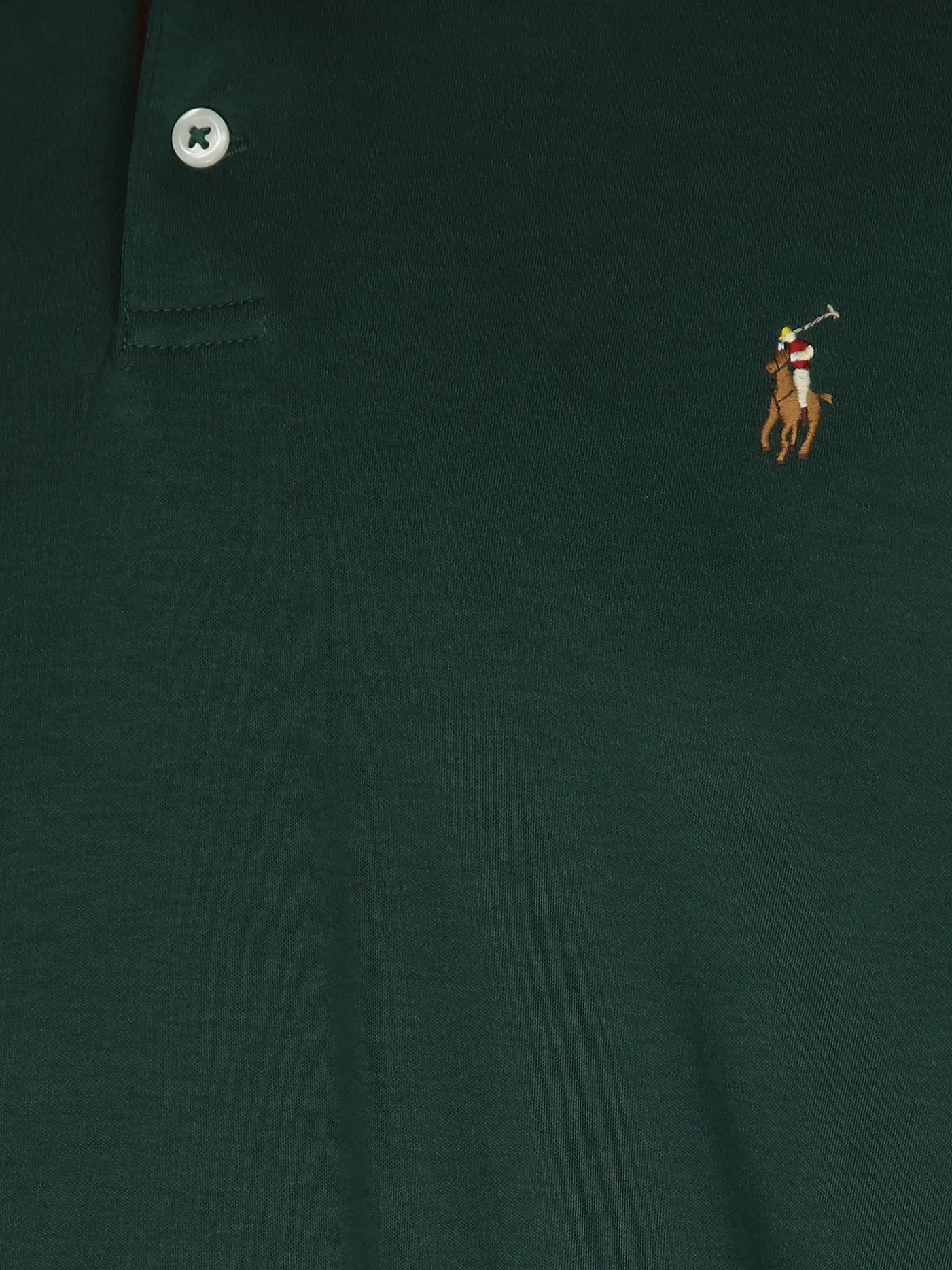 POLO RALPH LAUREN | Poloshirt  | dunkelgrün