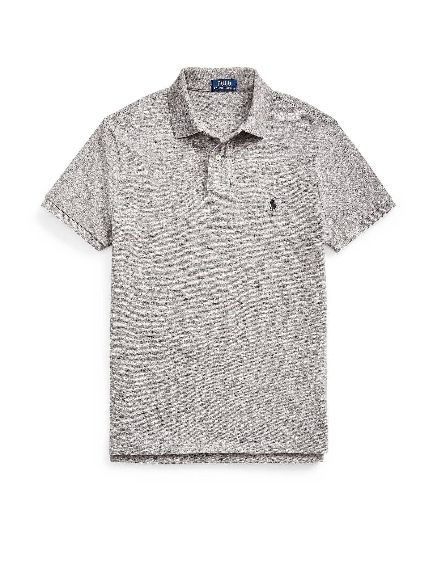 POLO RALPH LAUREN | Poloshirt Custom Slim Fit  | grau