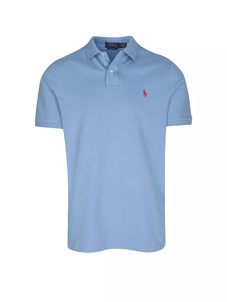 POLO RALPH LAUREN | Poloshirt Custom Fit | Hellblau