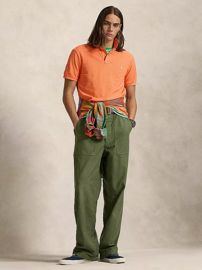 POLO RALPH LAUREN | Poloshirt Custom Fit | Orange