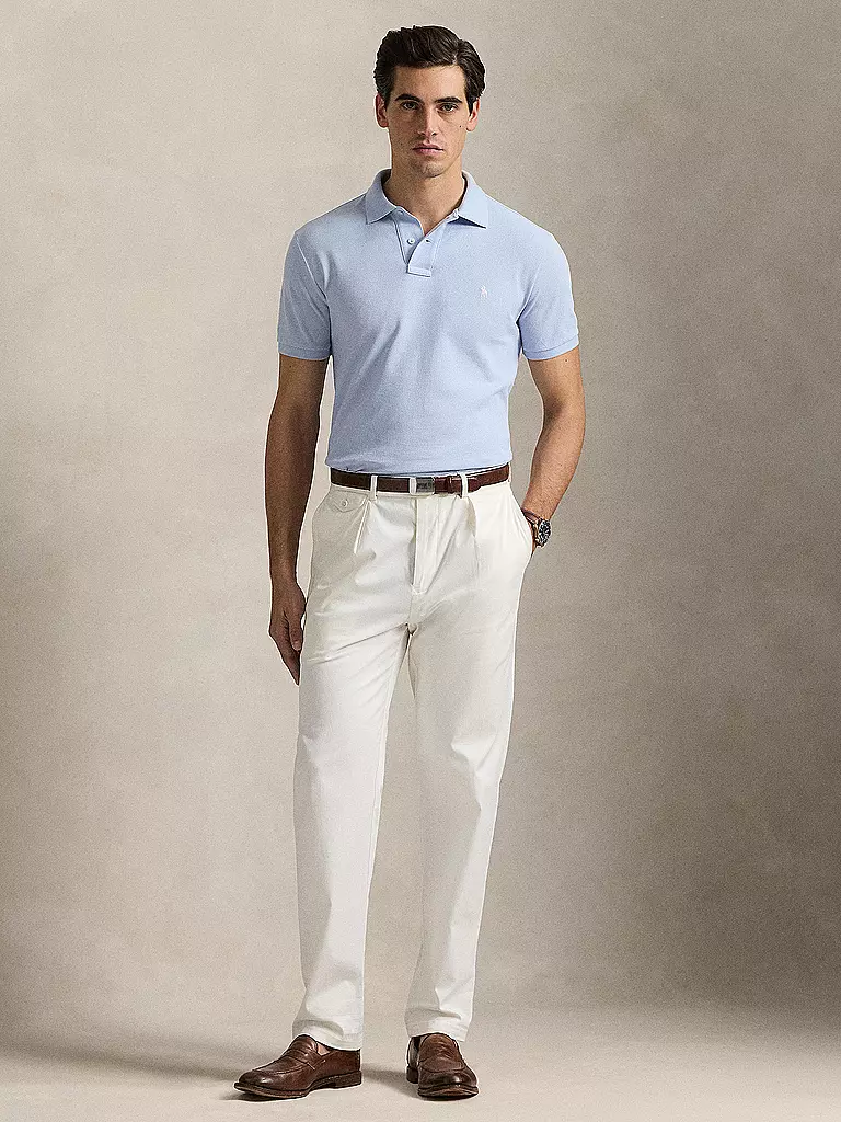 POLO RALPH LAUREN | Poloshirt Custom Fit | Hellblau