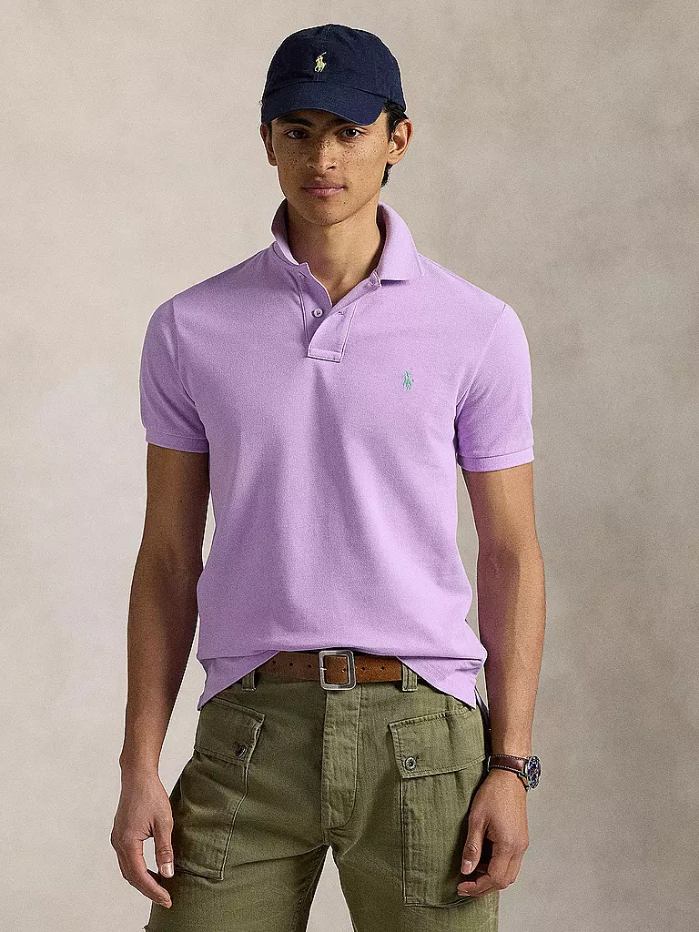 POLO RALPH LAUREN | Poloshirt Custom Fit | Lila