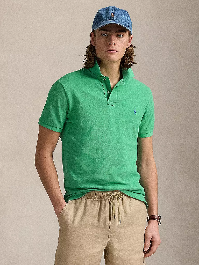 POLO RALPH LAUREN | Poloshirt Custom Fit | Grün