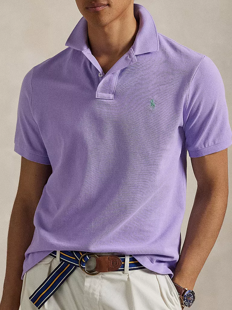 POLO RALPH LAUREN | Poloshirt Custom Fit | Lila