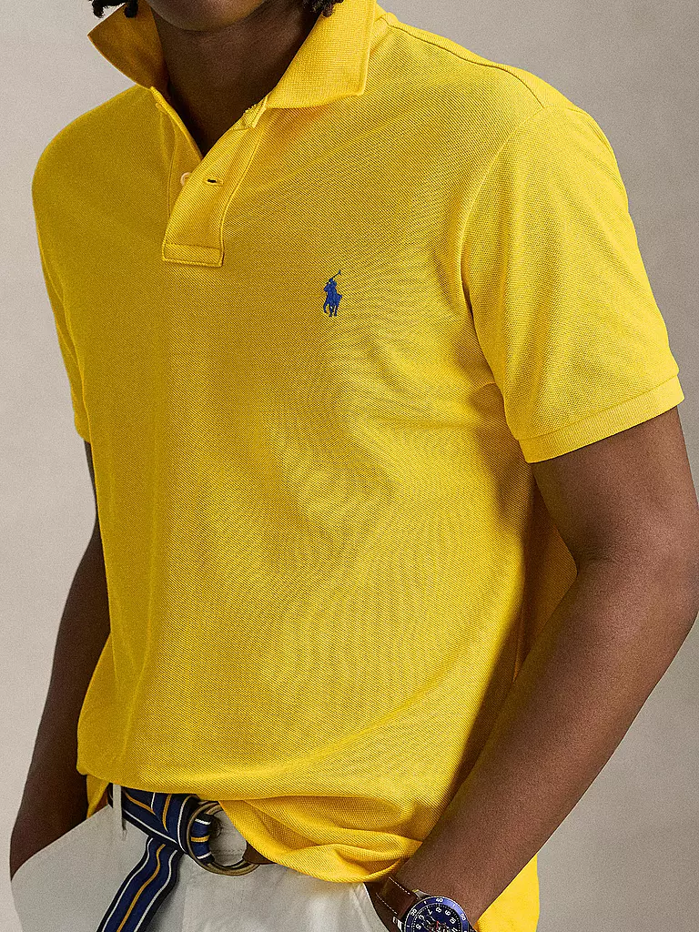 POLO RALPH LAUREN | Poloshirt Custom Fit | Gelb