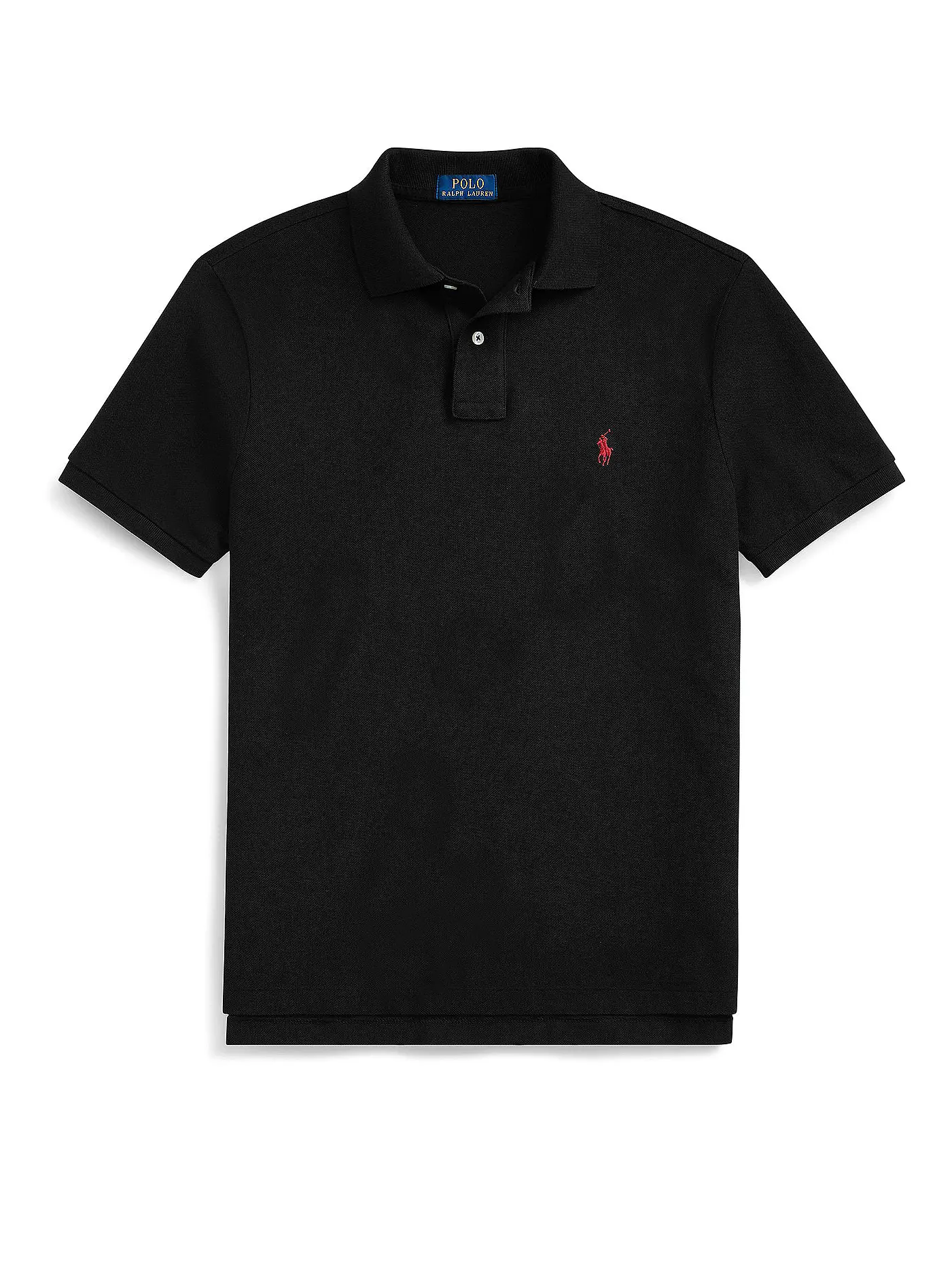 POLO RALPH LAUREN | Poloshirt Custom Slim Fit  | schwarz