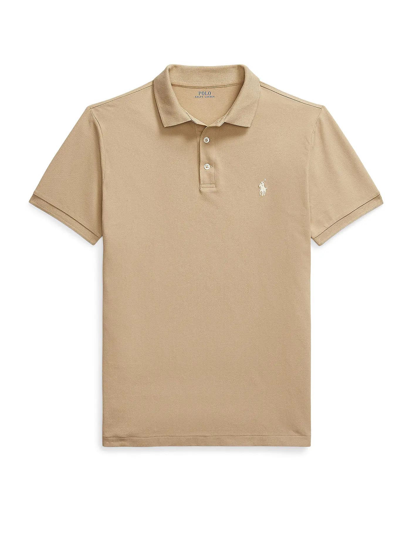 POLO RALPH LAUREN | Poloshirt Custom Slim Fit | hellbraun