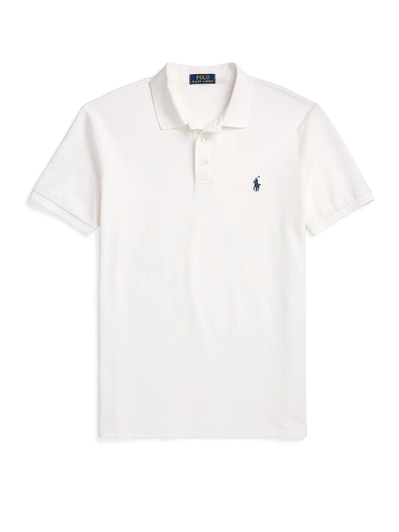 POLO RALPH LAUREN | Poloshirt Custom Slim Fit | weiss