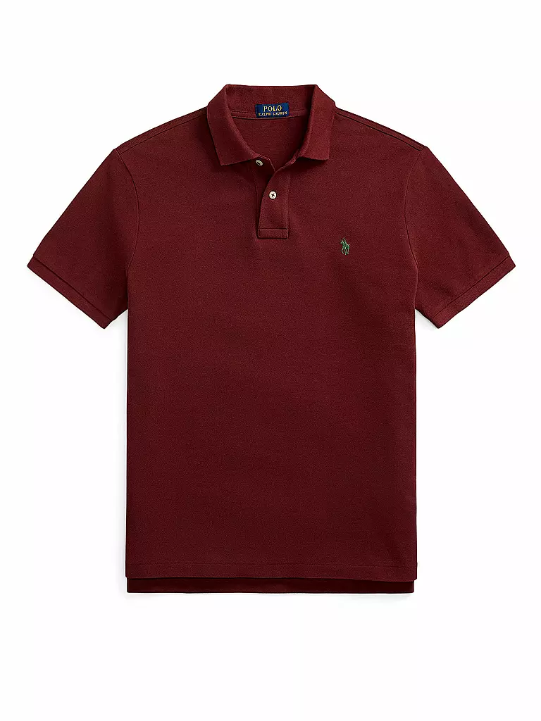 POLO RALPH LAUREN | Poloshirt Custom Slim Fit | dunkelrot
