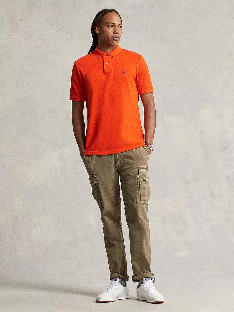 POLO RALPH LAUREN | Poloshirt Custom Slim Fit | orange