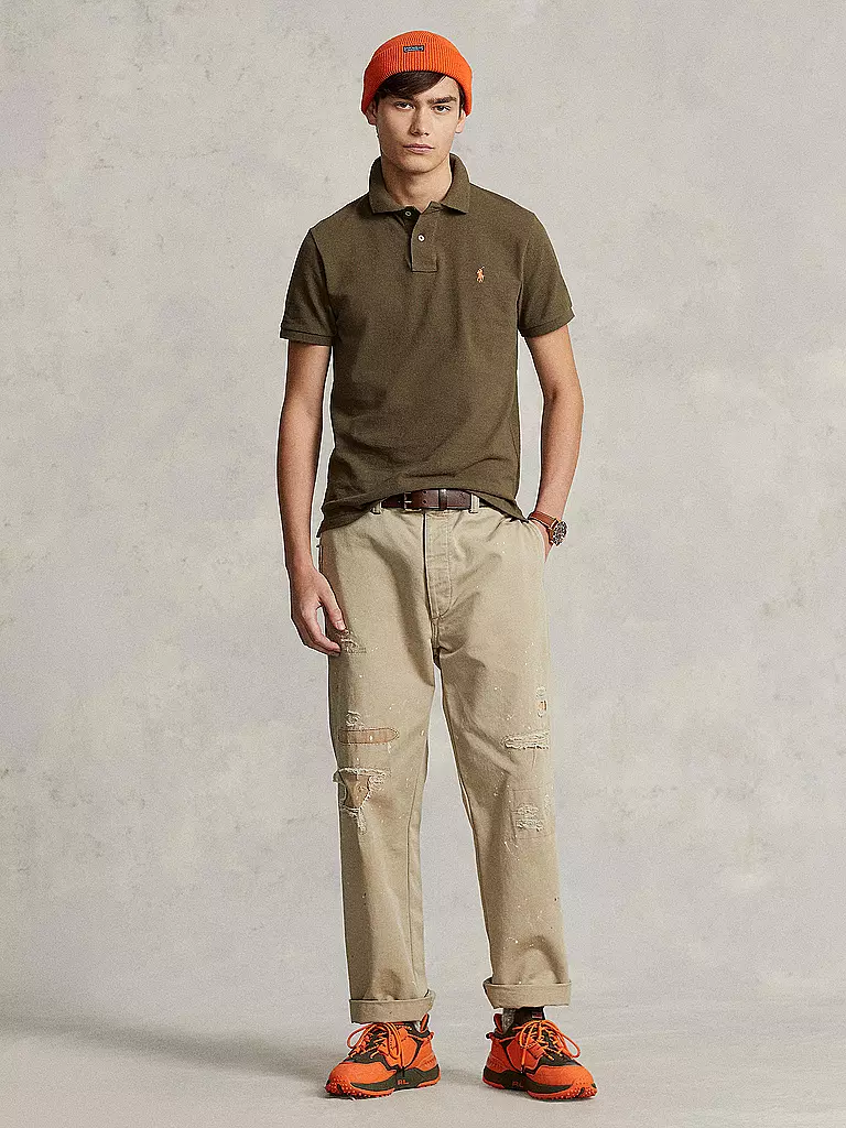 POLO RALPH LAUREN | Poloshirt Custom Slim Fit | grün
