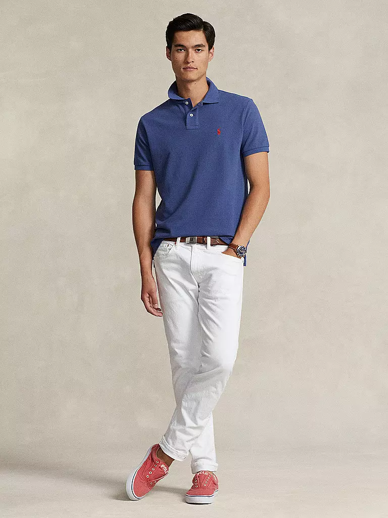 POLO RALPH LAUREN | Poloshirt Custom Slim Fit | blau