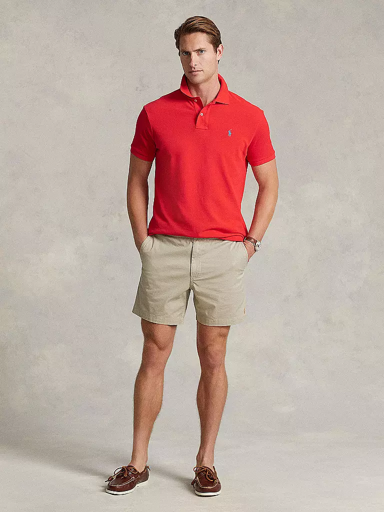 POLO RALPH LAUREN | Poloshirt Custom Slim Fit | rot