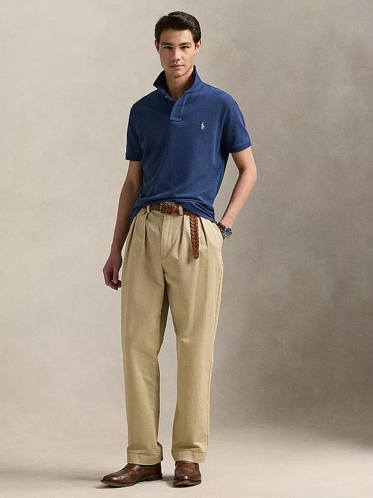 POLO RALPH LAUREN | Poloshirt Custom Slim Fit | dunkelblau