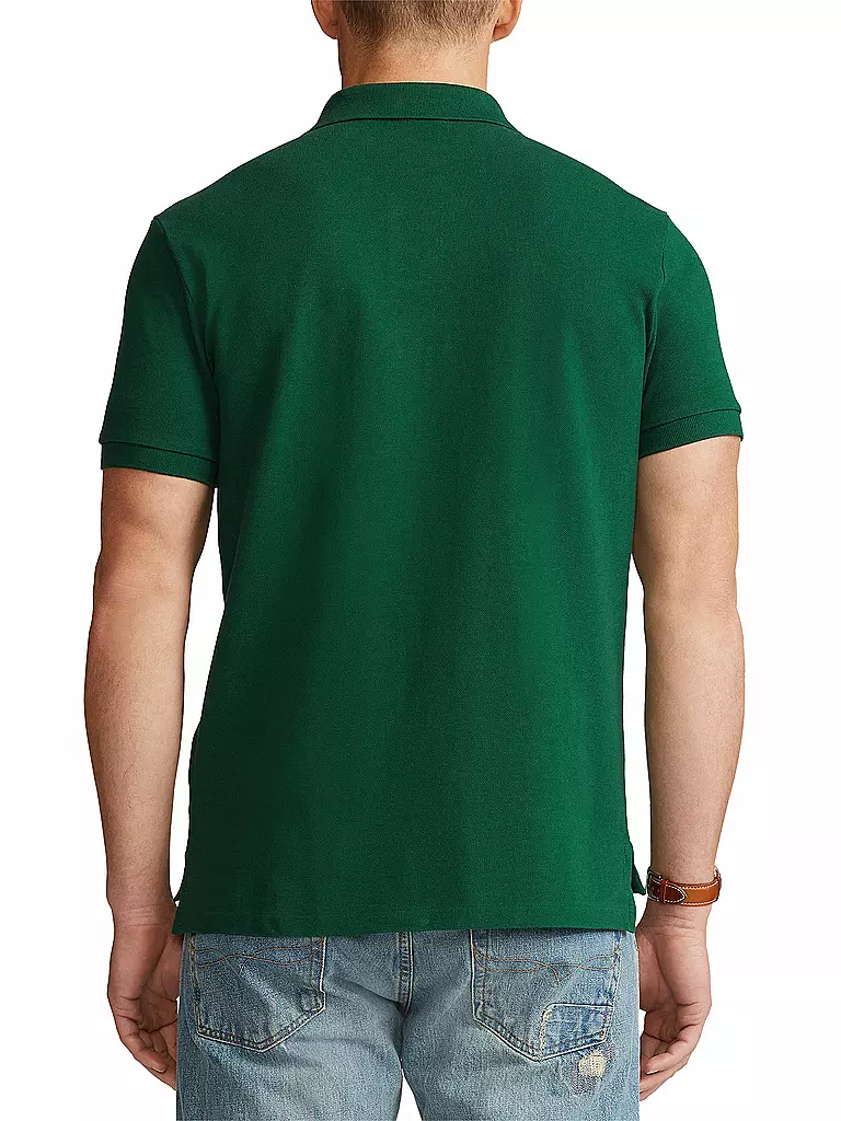 POLO RALPH LAUREN | Poloshirt Custom Slim Fit | dunkelgrün