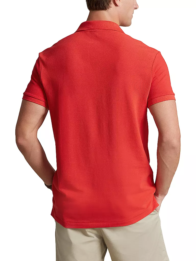 POLO RALPH LAUREN | Poloshirt Custom Slim Fit | rot