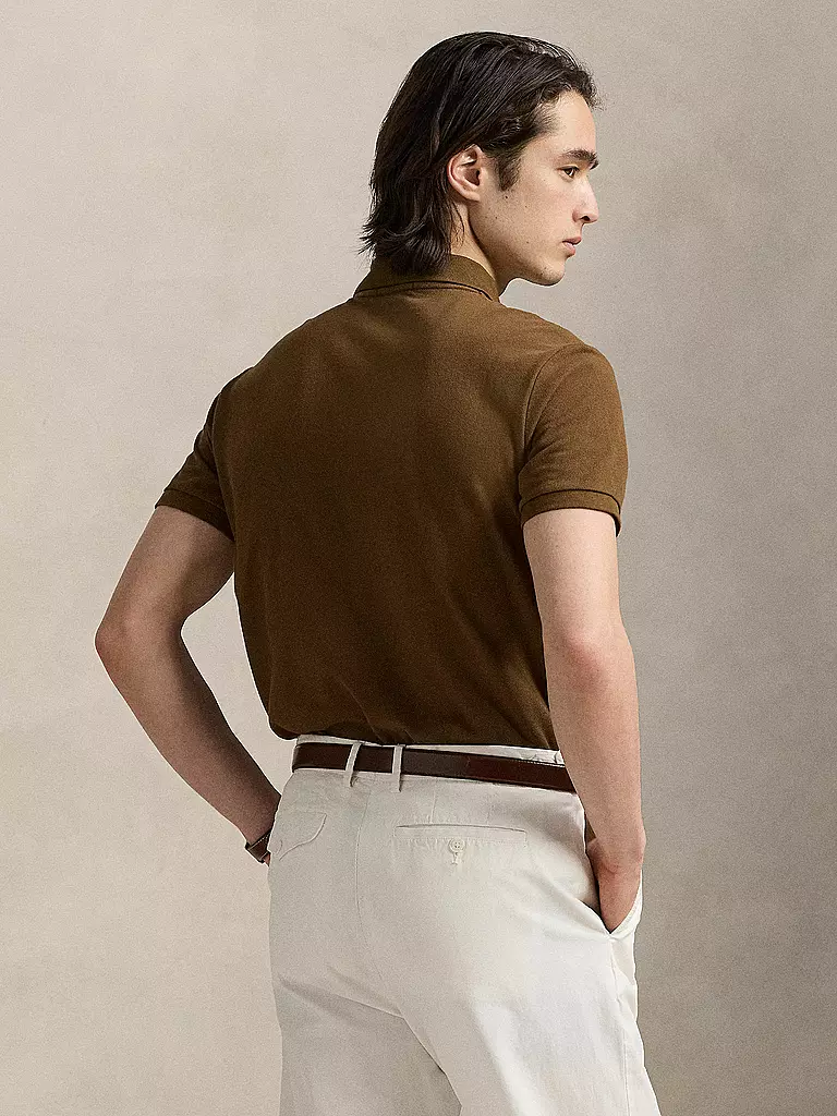 POLO RALPH LAUREN | Poloshirt Custom Slim Fit | braun