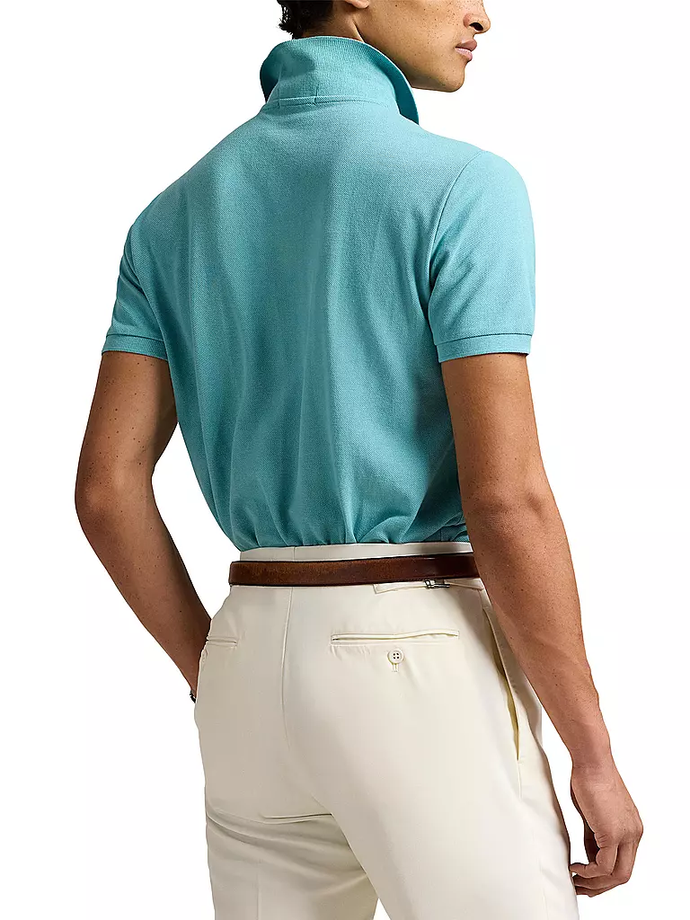 POLO RALPH LAUREN | Poloshirt Custom Slim Fit | hellblau