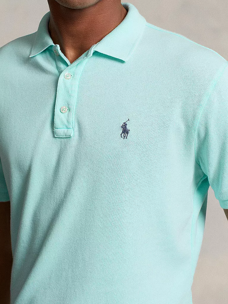 POLO RALPH LAUREN | Poloshirt Custom Slim Fit | türkis