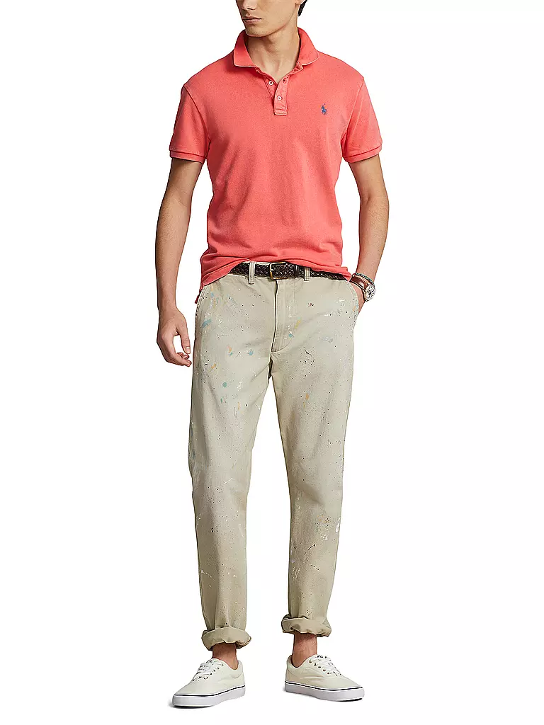 POLO RALPH LAUREN | Poloshirt Custom Slim Fit | rot