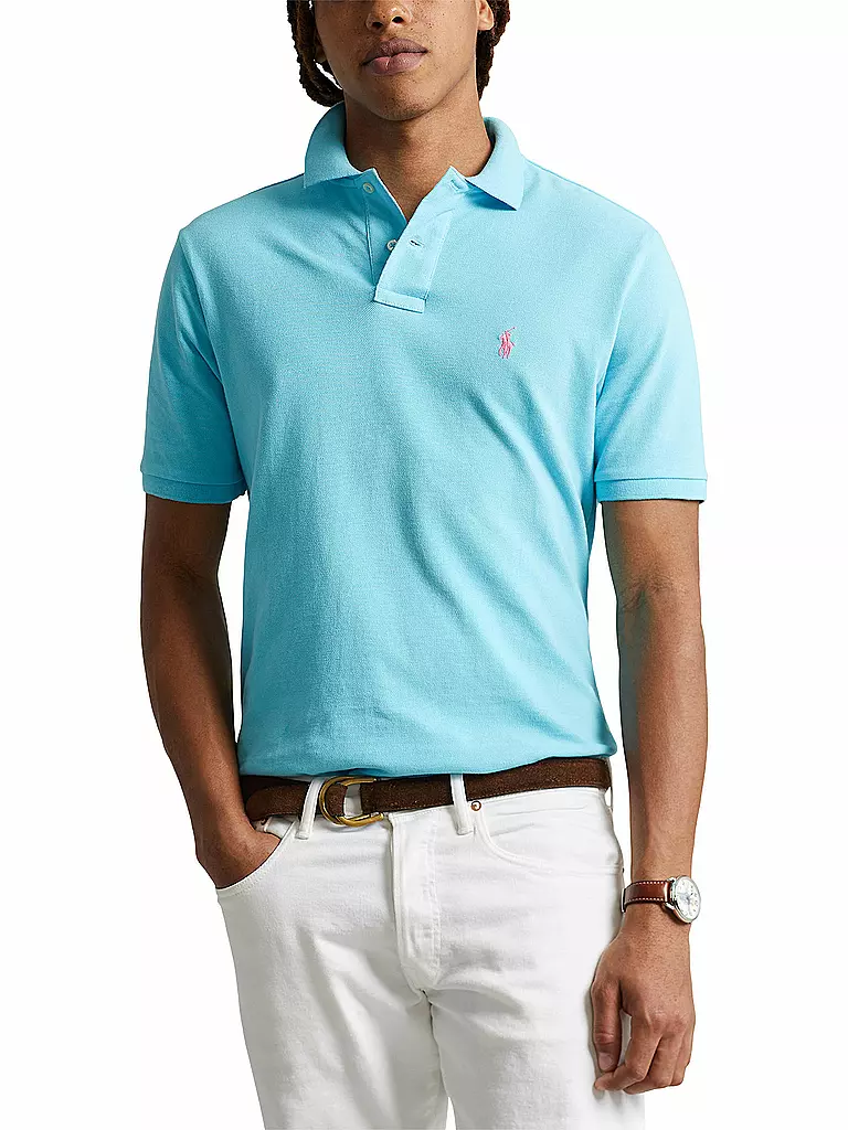 POLO RALPH LAUREN | Poloshirt Custom Slim Fit | schwarz