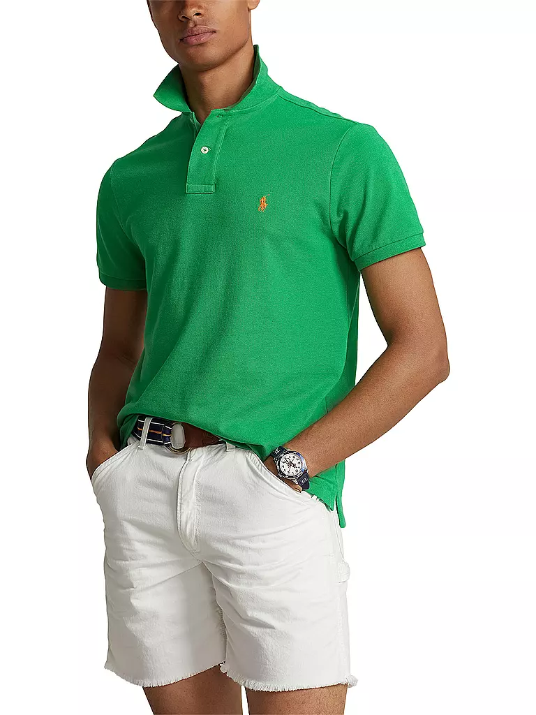 POLO RALPH LAUREN | Poloshirt Custom Slim Fit | blau