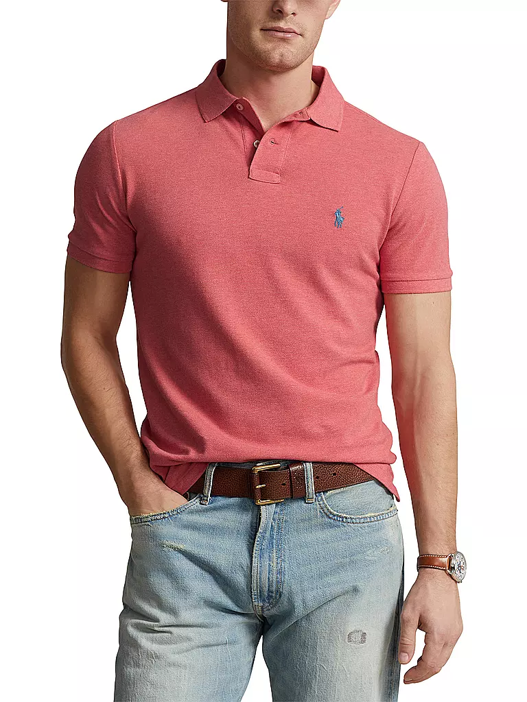 POLO RALPH LAUREN | Poloshirt Custom Slim Fit | koralle