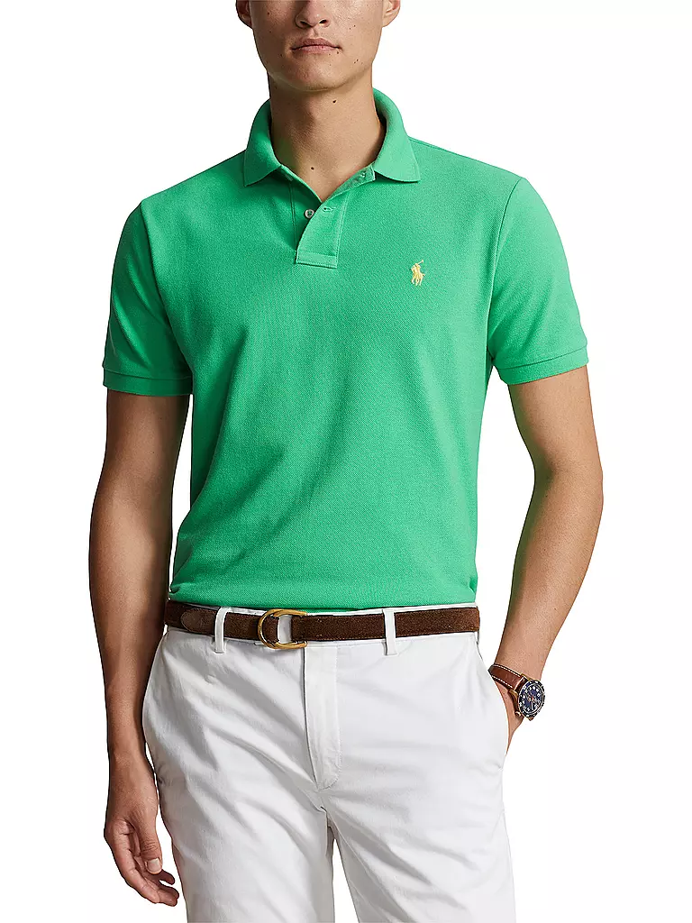 POLO RALPH LAUREN | Poloshirt Custom Slim Fit | grün