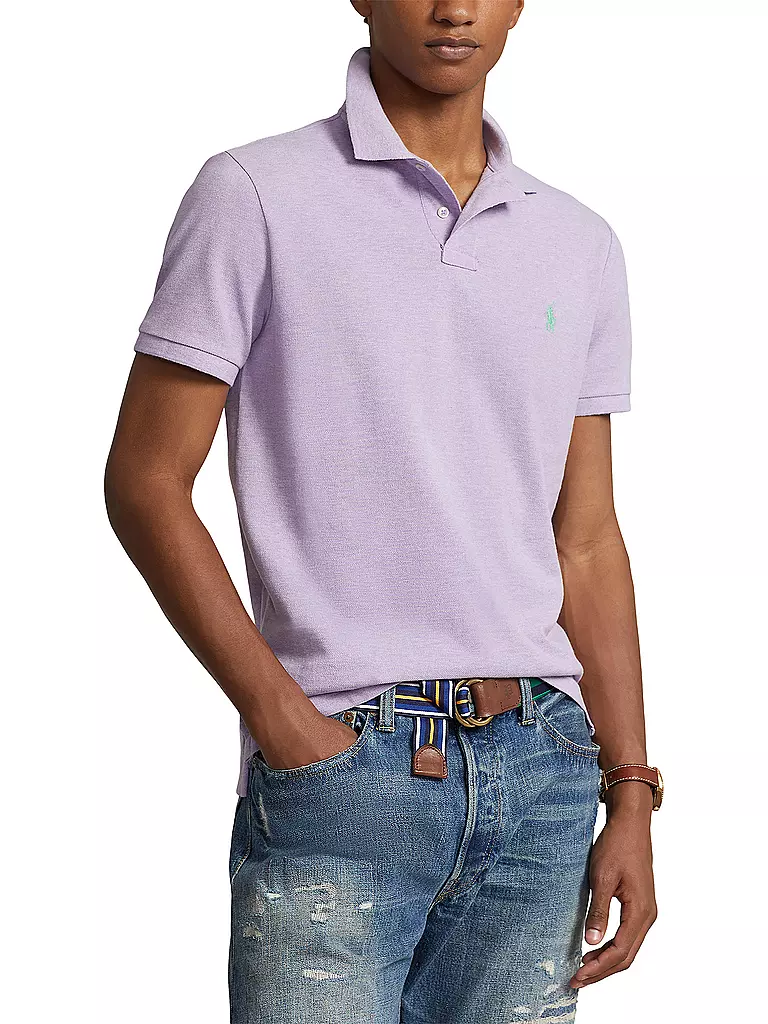 POLO RALPH LAUREN | Poloshirt Custom Slim Fit | lila