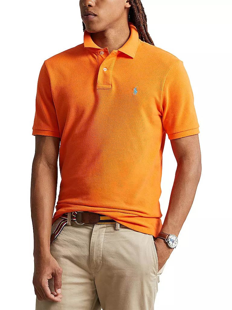 POLO RALPH LAUREN | Poloshirt Custom Slim Fit | hellblau