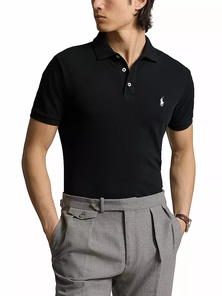POLO RALPH LAUREN | Poloshirt Custom Slim Fit | hellbraun