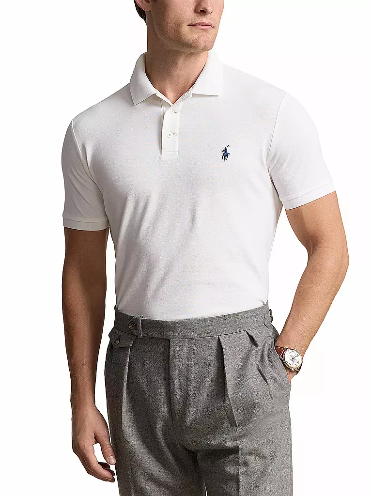 POLO RALPH LAUREN | Poloshirt Custom Slim Fit | hellbraun