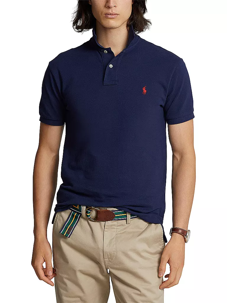 POLO RALPH LAUREN | Poloshirt Custom Slim Fit | schwarz