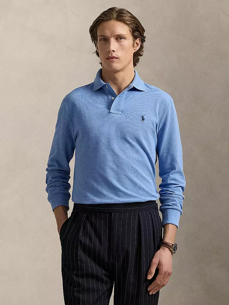 POLO RALPH LAUREN | Poloshirt Custom Slim Fit | dunkelrot